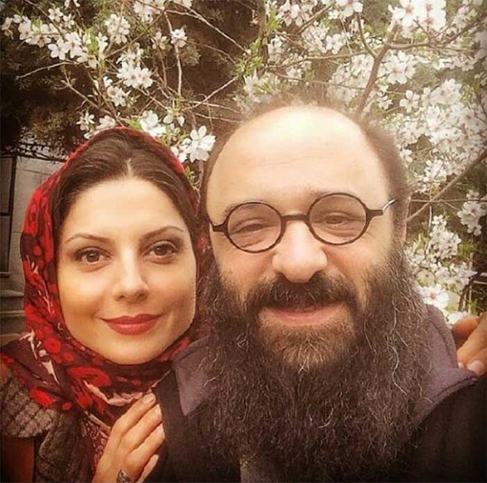 تیپ جالب سولماز غنی زاده در کنار همسرش + عکس