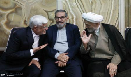  عکسی از چهره تازه شمخانی در یک مراسم 