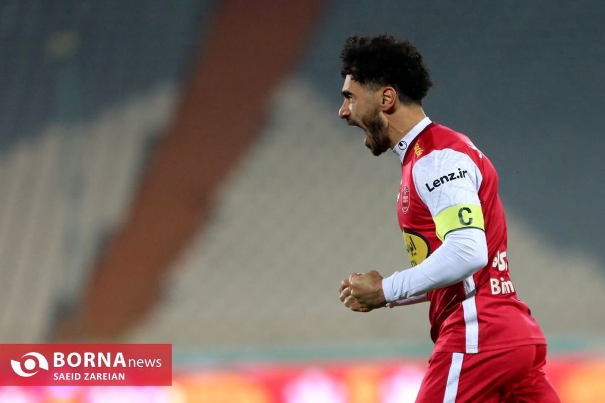 کاپیتان پرسپولیس، برای استقلالی‌ها پیغام فرستاد+عکس