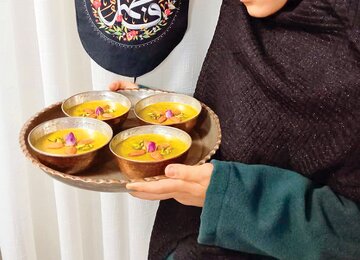 ماجرای نذر کاچی اهالی کن در ایام فاطمیه+ تصاویر