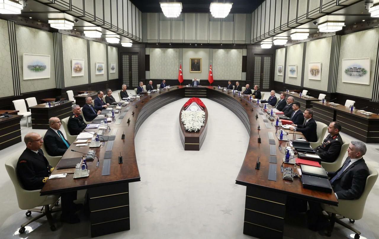 تشکیل شورای امنیت ملی ترکیه به ریاست اردوغان برای بررسی وضعیت سوریه