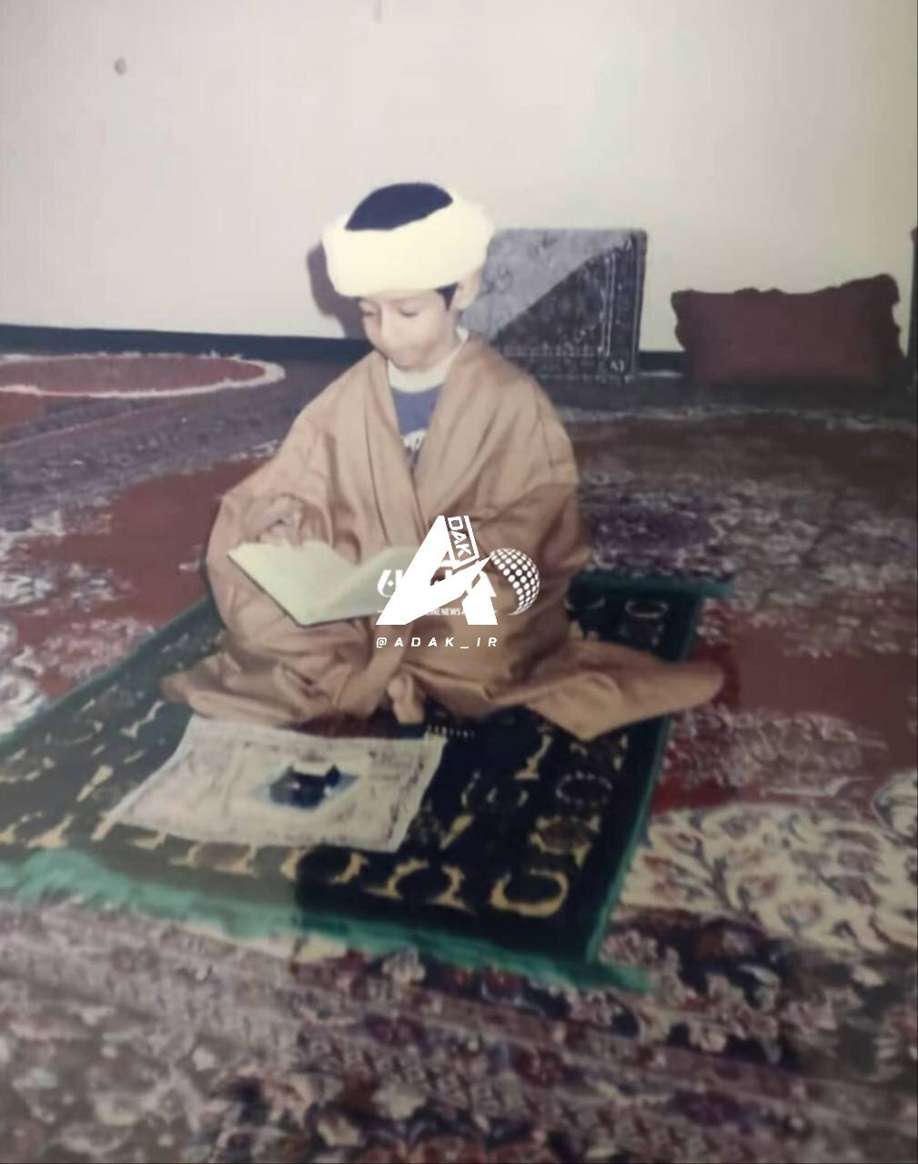 روزی که مهدی قایدی لباس روحانیت پوشید+عکس
