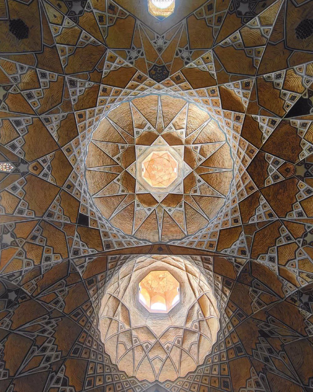 بزرگترین تیمچه و سقف ضربی ایران در بازار تاریخی قم + عکس