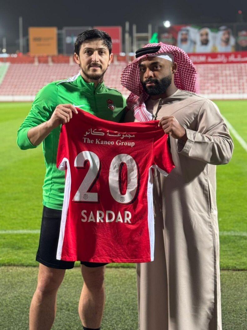 هدیه ویژه سردار آزمون به هوادار شباب‌الاهلی