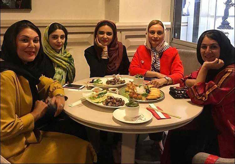 دورهمی بازیگران زن! + عکس
