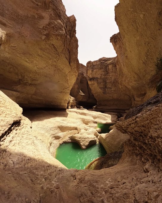 نمایی زیبا از تنگه بوچیر هرمزگان