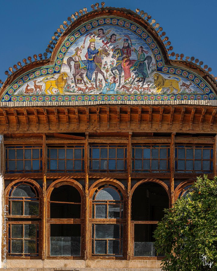 خانه‌ تاریخی یزدیان در شیراز زیبا