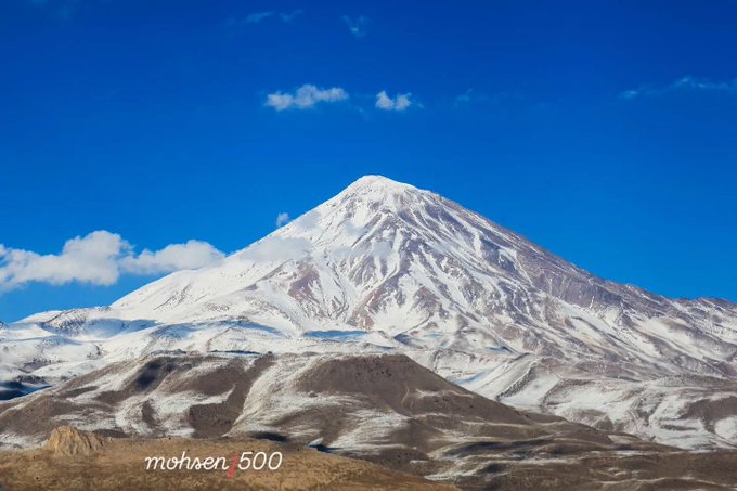 تصویر تازه ثبت شده از دماوند باشکوه+عکس