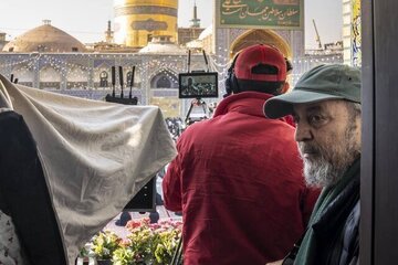 نقی معمولی پایتخت 7 در حرم امام رضا (ع) + عکس