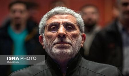 تصویری جدید از سردار قاآنی؛ صبح امروز در یک مراسم