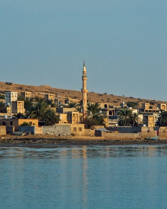 بندرتاریخی لافت در این روزهای زمستانی