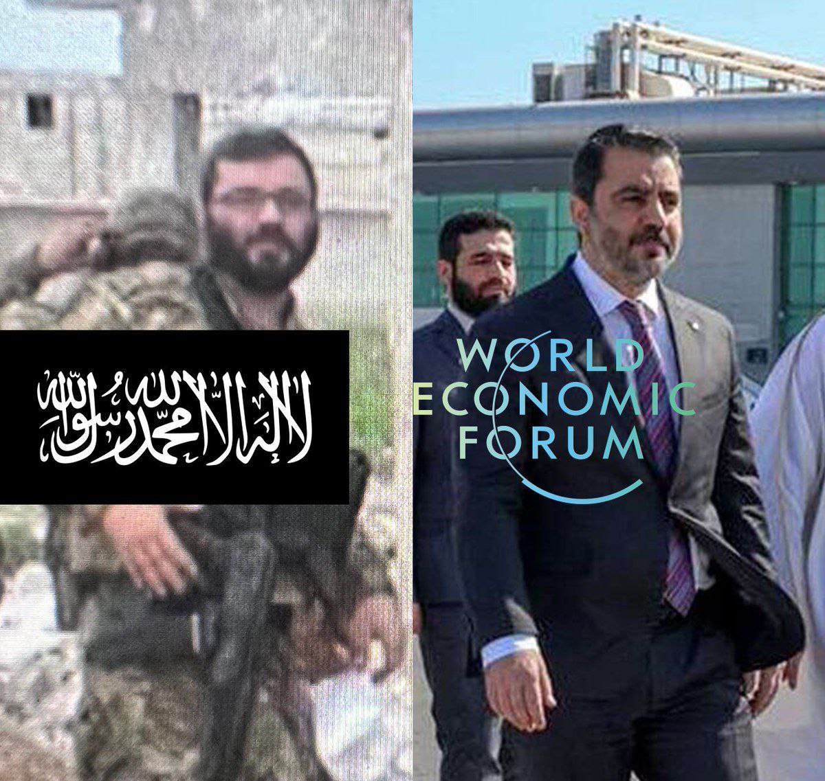  اسعد شیبانی وزیر امور خارجه حکومت الجولانی قبل و بعد از ری‌برندینگ+عکس