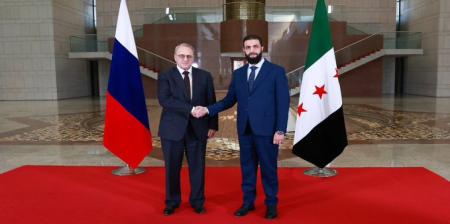 پوتین نماینده خود را به دیدار جولانی فرستاد 