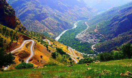تصویری از طبیعت دل انگیز اورامانات