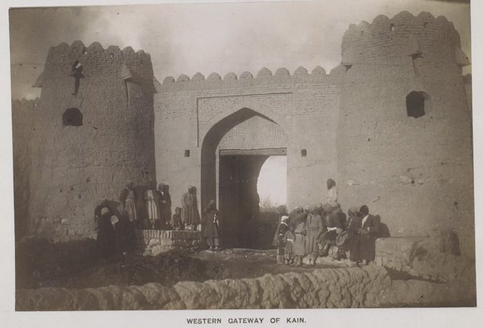 دروازه غربی قائن در عصر قاجار