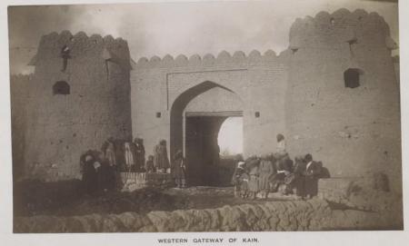 دروازه غربی قائن در عصر قاجار