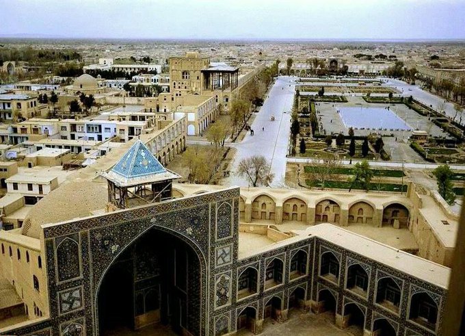میدان نقش جهان اصفهان از نمایی دیده نشده