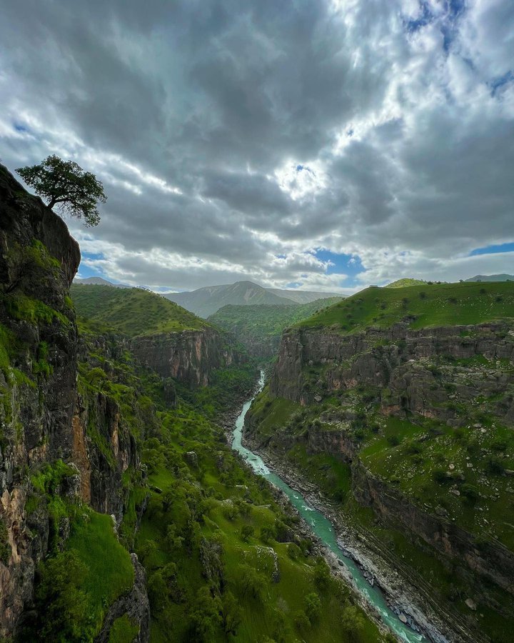 تصویر دیدنی از مرز ایران و عراق +عکس