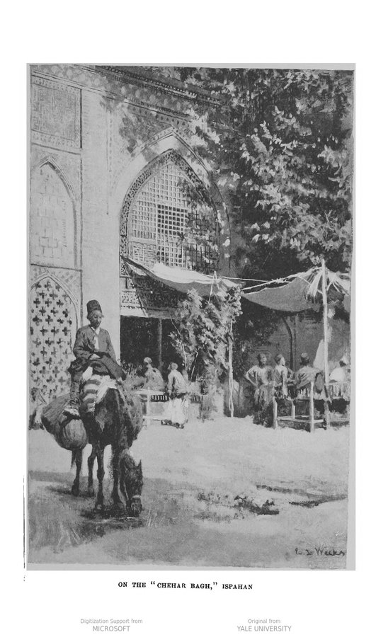 چهار باغ اصفهان در دوره قاجار