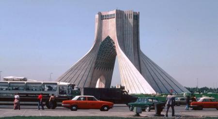 میدان آزادی تهران سال ۱۳۵۶ خورشیدی