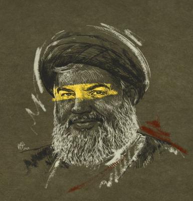 تصویر معنادار از شهید سید حسن نصرالله
