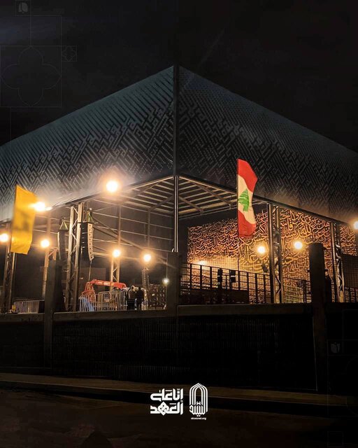 محل تدفین پیکر شهید نصرالله+عکس