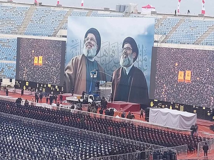 آمادگی برای تشییع بزرگ پیکر پاک سید مقاومت