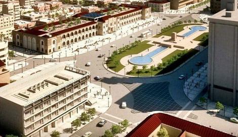  منظرۀ دیدنی «میدان توپخانه» تهران در یک قرن قبل+ عکس