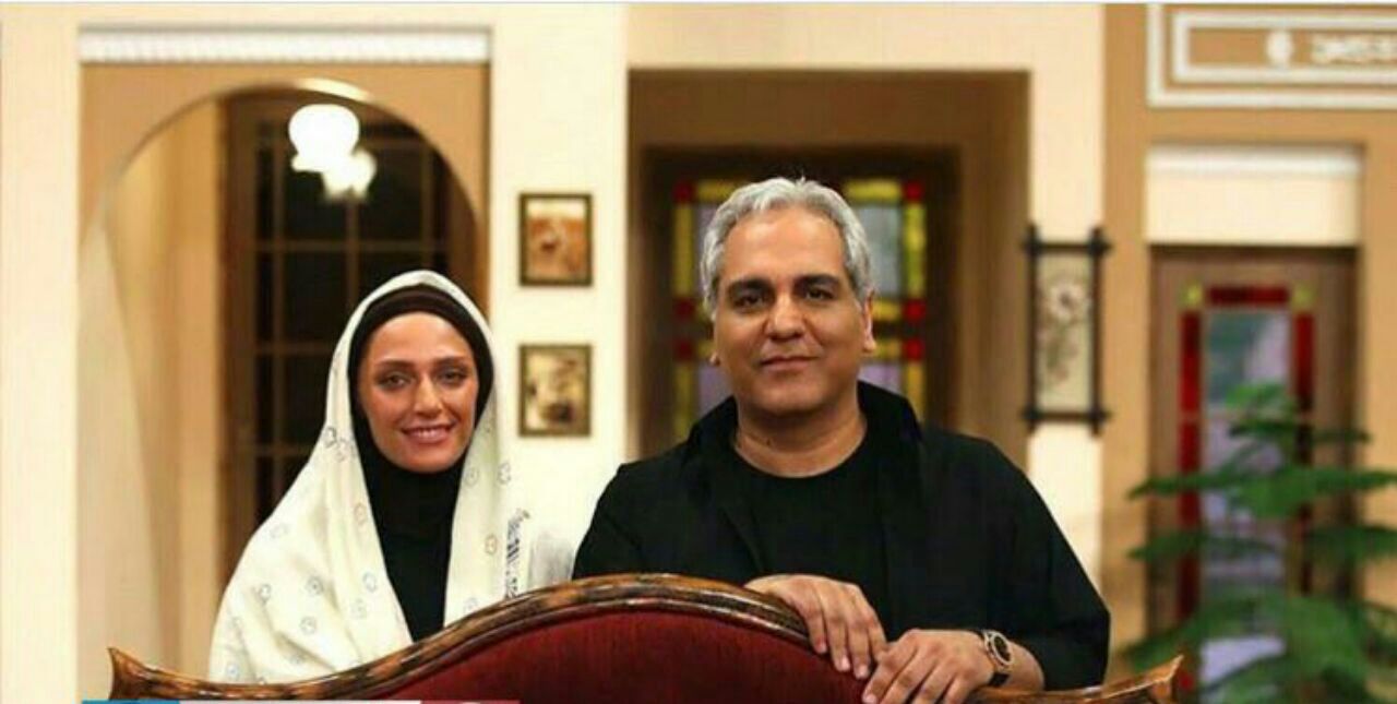 خانم بازیگر مهمان امشب مهران مدیری شد + عکس
