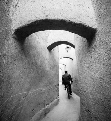 کوچه‌های یزد در دهه ۴۰ خورشیدی