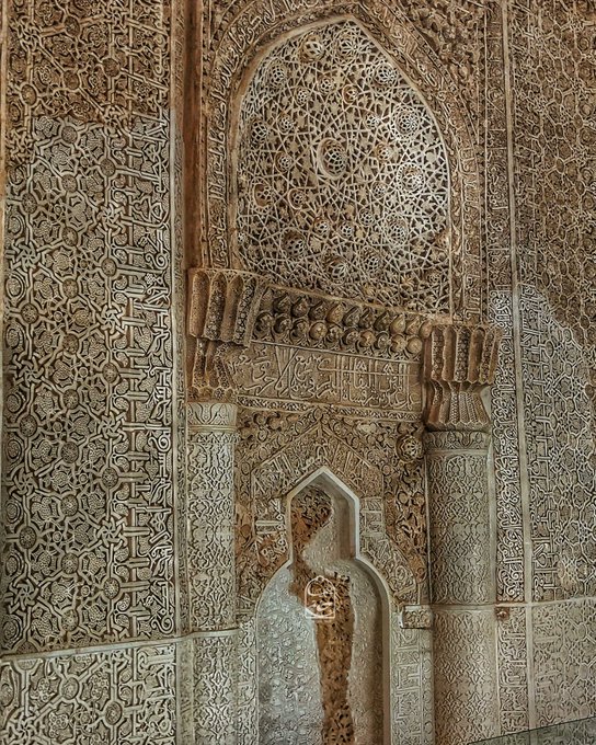 محراب مسجدجامع ارومیه مربوط به دوره ایلخانی