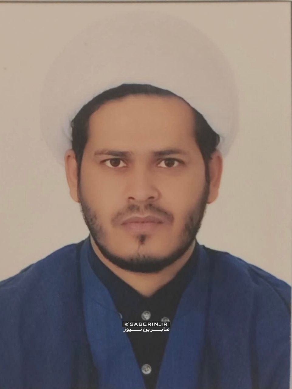 تصویری از بسیجی شهید حجت الاسلام محمودی که در سراوان به شهادت رسید