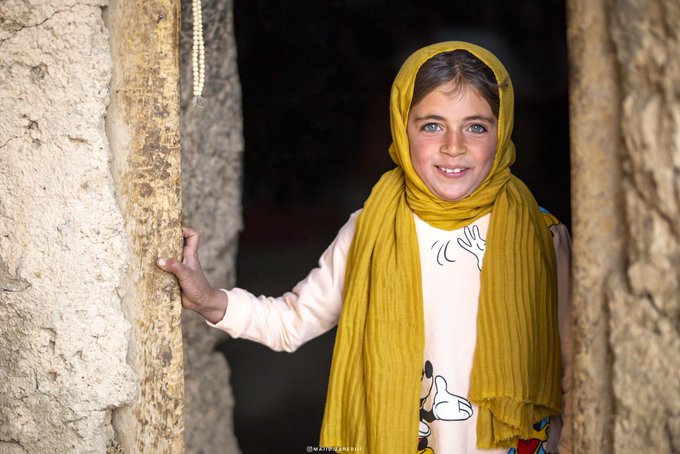 تصویری زیبا از یک دختر بختیاری