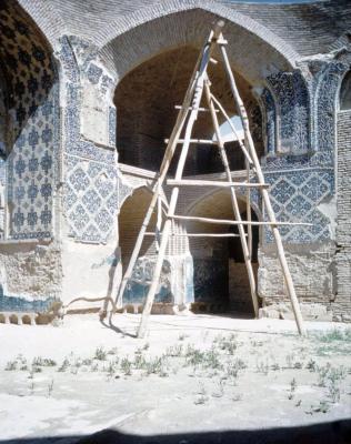 مسجد کبود تبریز در دهه سی خورشیدی