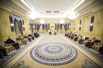 سفر زلنسکی؛ رئیس جمهور اوکراین به عربستان و دیدارش با بن سلمان+ تصاویر 