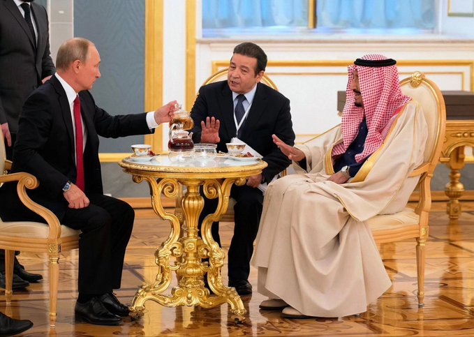 یکی از صحنه‌های معروف دنیای سیاست 