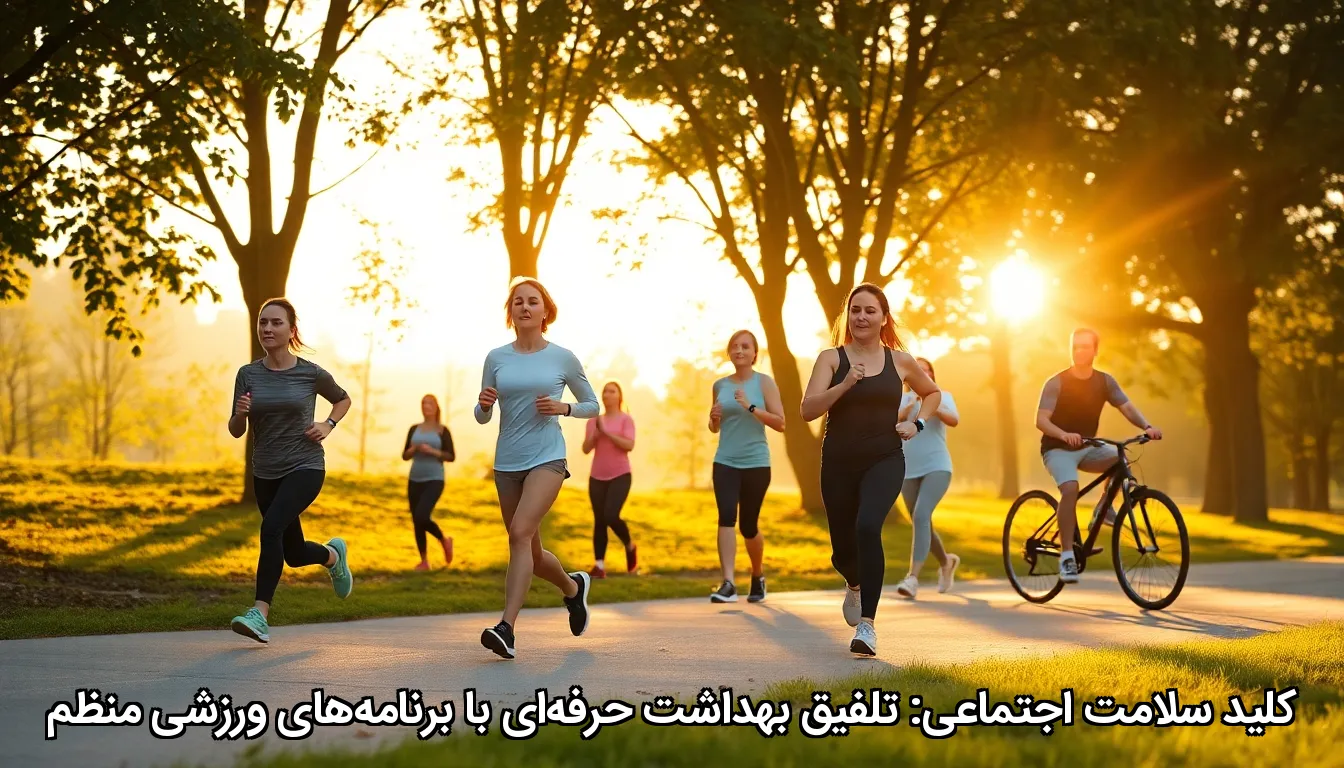 کلید سلامت اجتماعی: تلفیق بهداشت حرفهای با برنامههای ورزشی منظم کلید سلامت اجتماعی: تلفیق بهداشت حرفهای با برنامههای ورزشی منظم