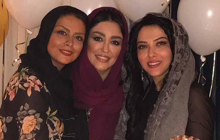 تیپ متفاوت بازیگران زن در جشن تولد لیلا اوتادی + عکس