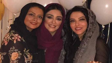 تیپ متفاوت بازیگران زن در جشن تولد لیلا اوتادی + عکس