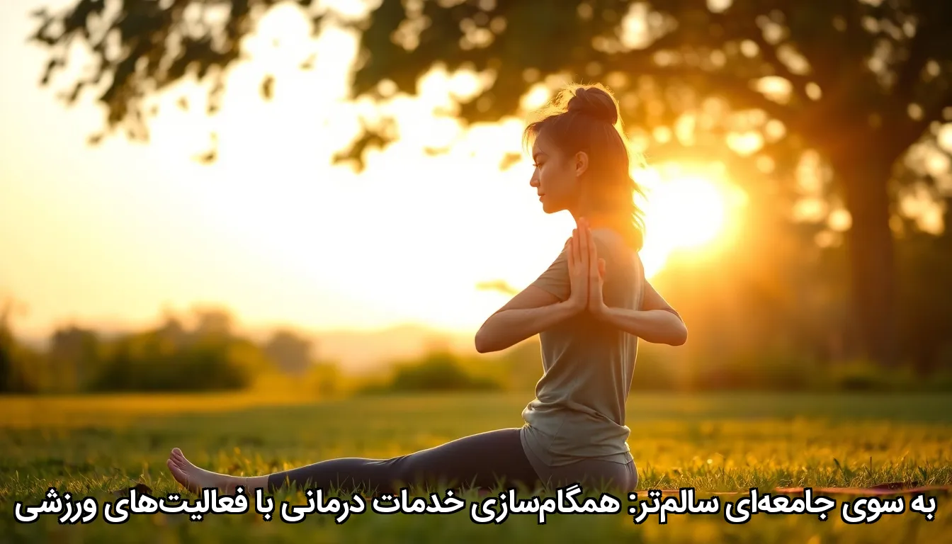 به سوی جامعه‌ای سالم‌تر: همگام‌سازی خدمات درمانی با فعالیت‌های ورزشی