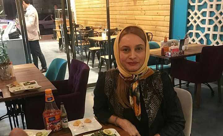 پوشش مریم کاویانی در یک رستوران لبنانی + عکس