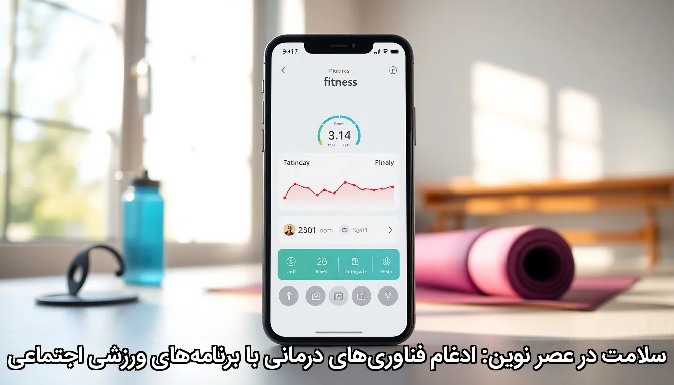 سلامت در عصر نوین: ادغام فناوریهای درمانی با برنامههای ورزشی اجتماعی