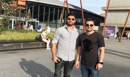 تیپ سروش رفیعی و علیرضا جهانبخش در هلند + عکس