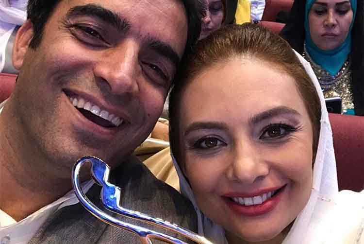 تیپ متفاوت یکتا ناصر و همسرش در یک مراسم + عکس