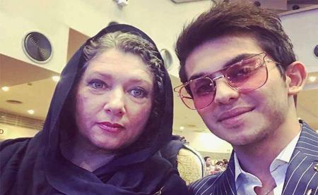 تیپ ارسلان قاسمی در کنار خانم هنرپیشه + عکس
