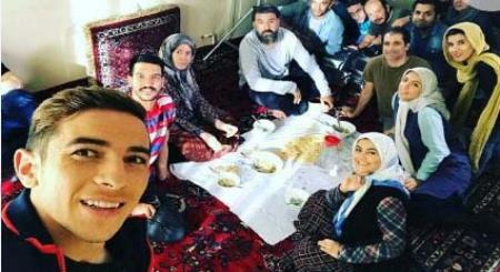  عکسی که یک پرسپولیسی از شغل جدیدش منتشر کرد