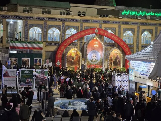 حال و هوای گلزار شهدای کرمان در آستانه ششمین سالگرد شهادت سردار سلیمانی و همراهانش+ تصاویر