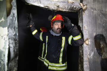 آتش‌سوزی در مجتمع تولید لبنیات کاله آمل+عکس