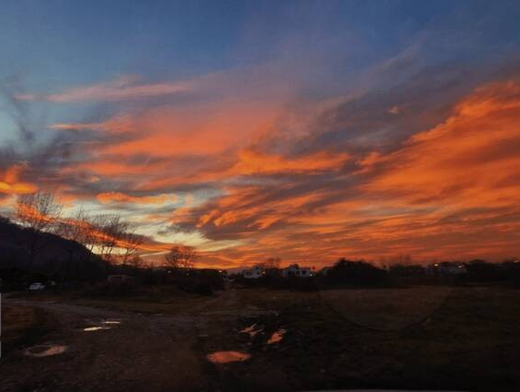 غروب دل‌انگیز مازندران+ عکس