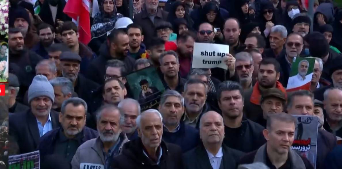 پاسخ یک مرد تهرانی به ادعاهای کمک‌رسانی ترامپ